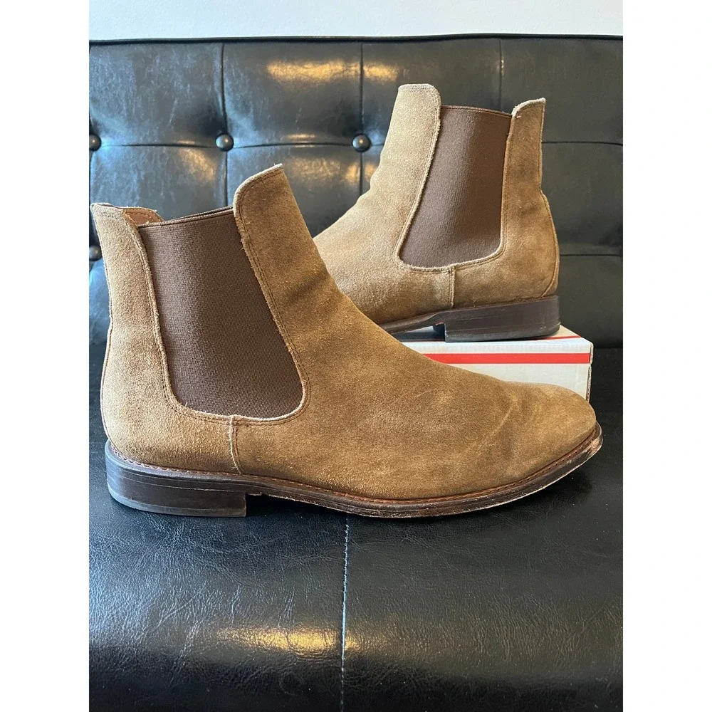 Thursday Boot Co Cavalier Suede Chelsea Boots